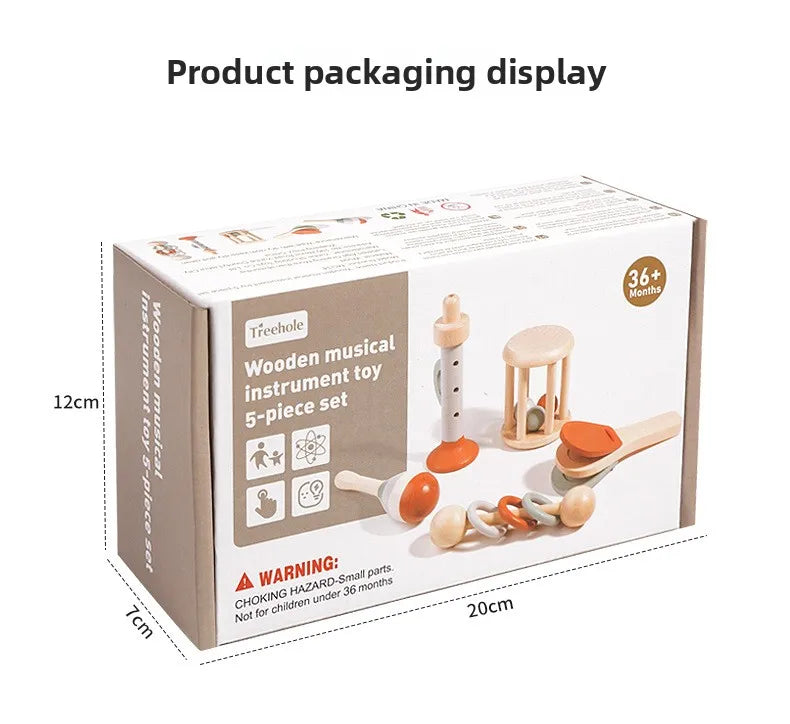 5-Piece Baby Musical Instruments Set