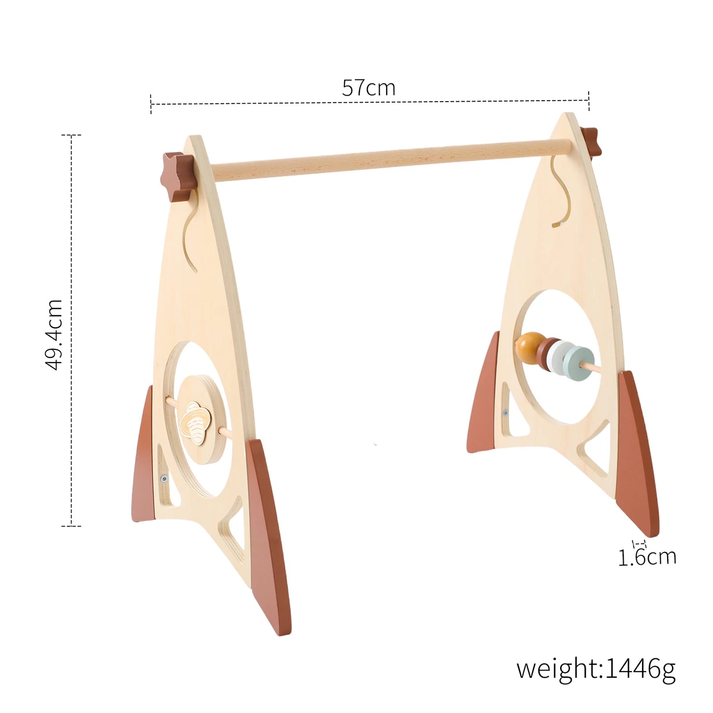 Baby Montessori Wooden Gym