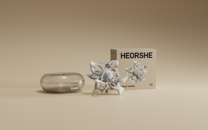 HEORSHE Galaxy Teether — Multi-Texture Teething Relief (6+ months)