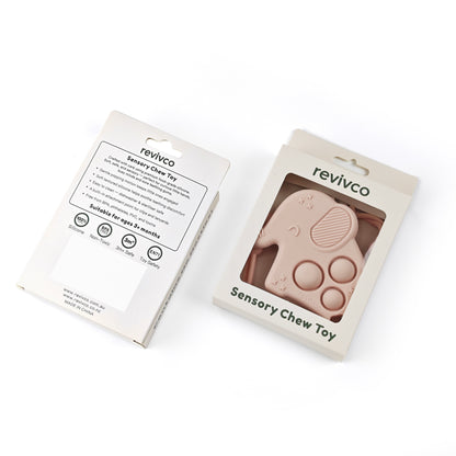 POP Elephant Sensory Chew – Calming Teether (3+ Months)