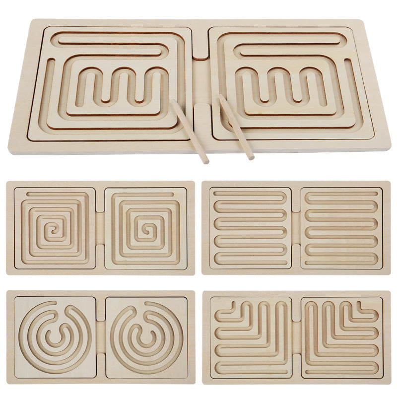 Children’s Educational Wooden Toy Collection