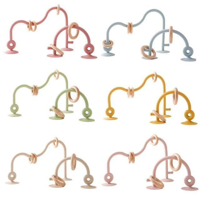 Montessori Silicone Desktop Toy Set