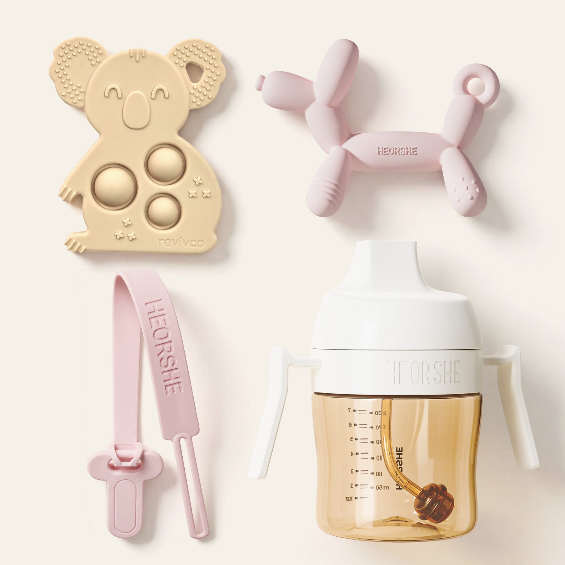Revivco New Parent Starter Kit — premium teething and feeding essentials
