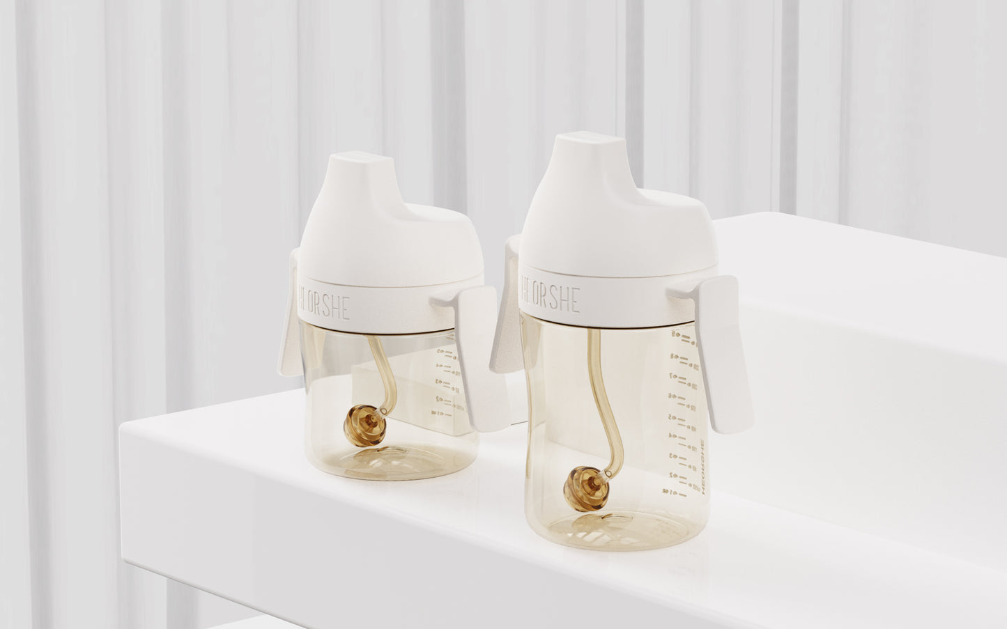 HEORSHE Dental-Care Sippy Cup — Gentle Transition Cup for Toddlers