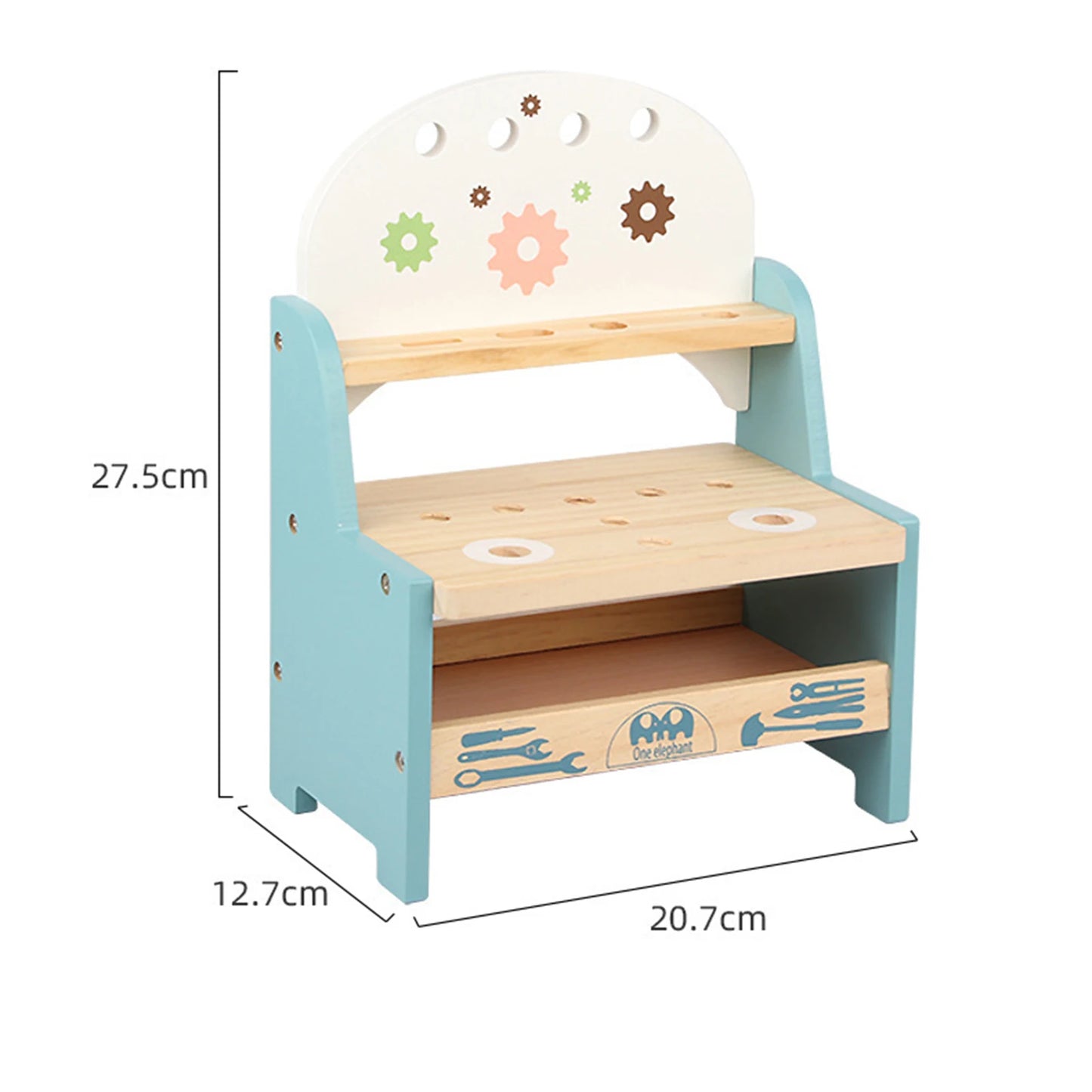 Wooden Tool Bench Play Set