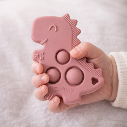 POP Dino Sensory Chew – Calming Teether (3+ Months)