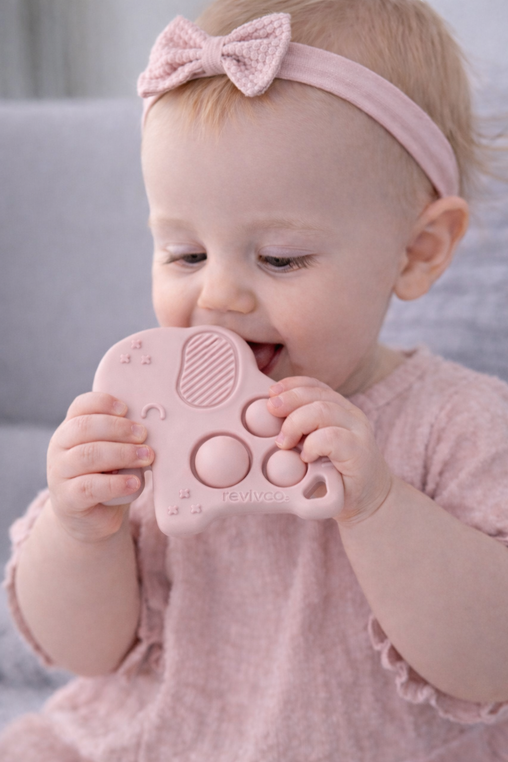 POP Elephant Sensory Chew – Calming Teether (3+ Months)