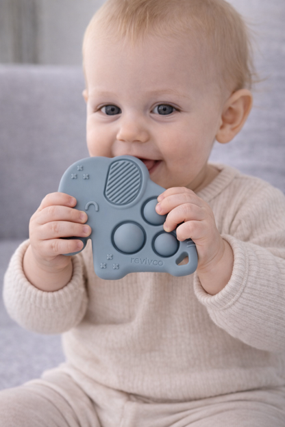 POP Elephant Sensory Chew – Calming Teether (3+ Months)