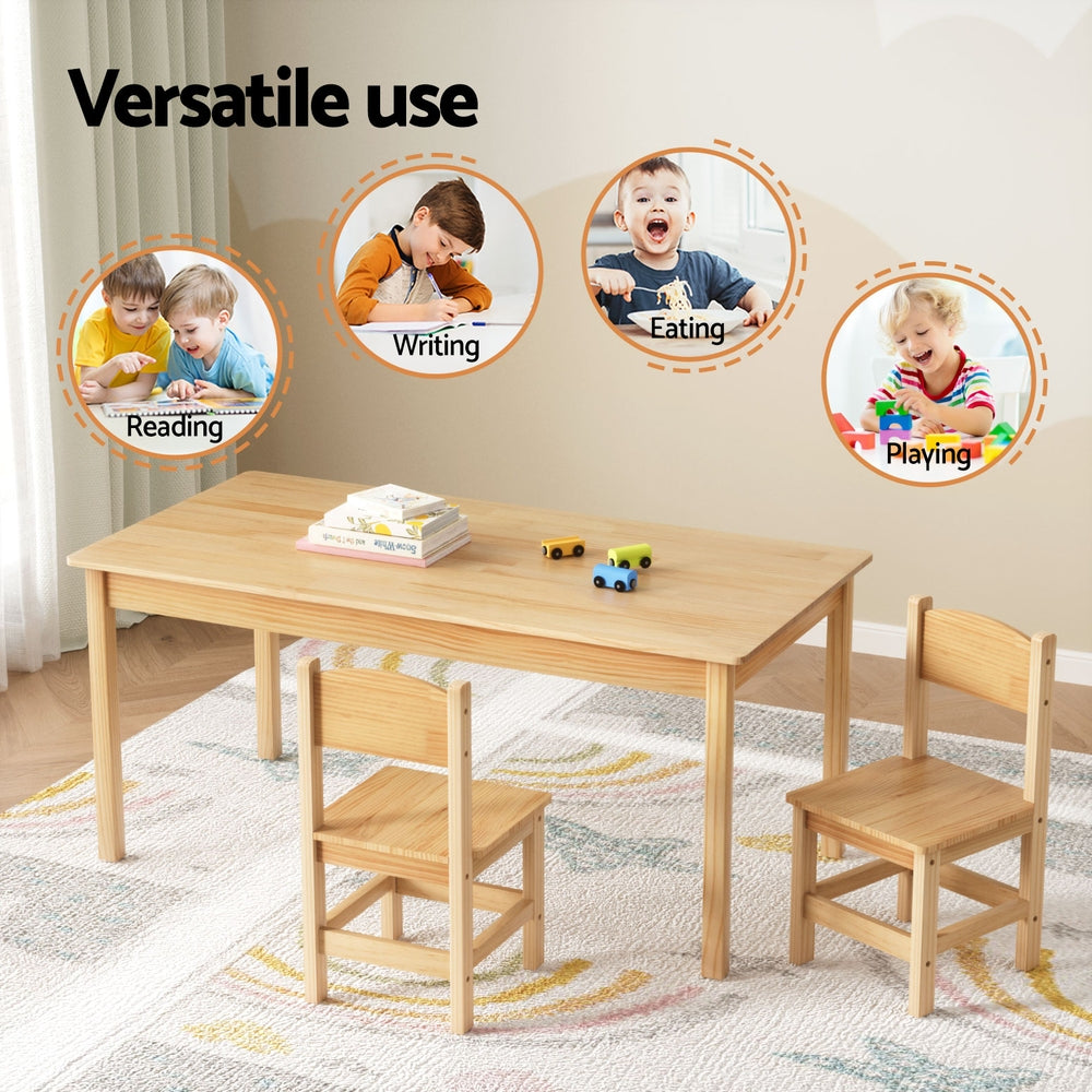 Keezi Kids Table and 2 Chairs Set
