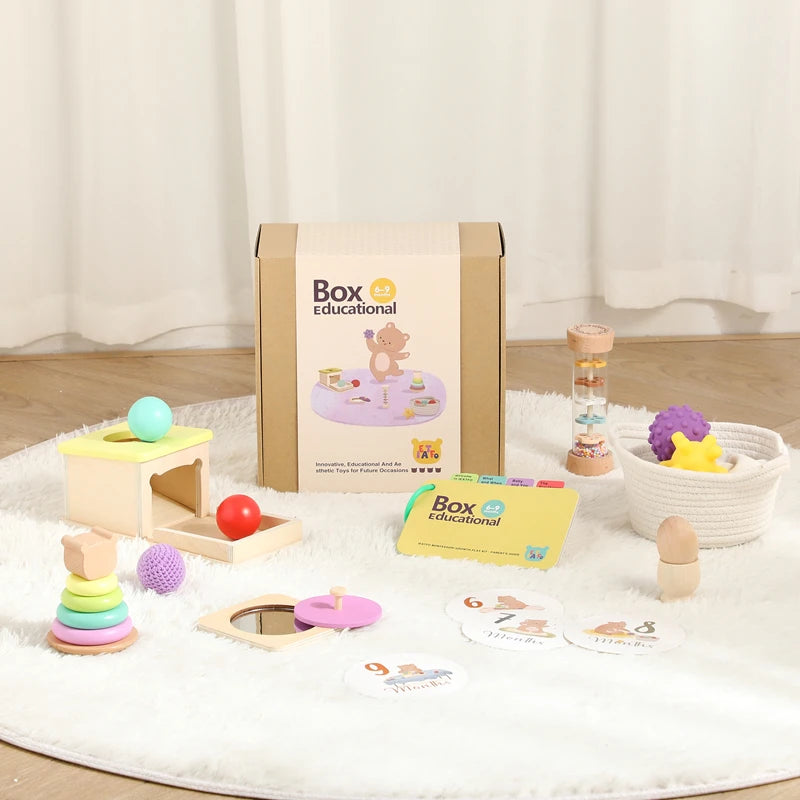 Montessori Multi-Purpose Puzzle & Baby Growth Milestone Set