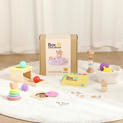 Montessori Multi-Purpose Puzzle & Baby Growth Milestone Set