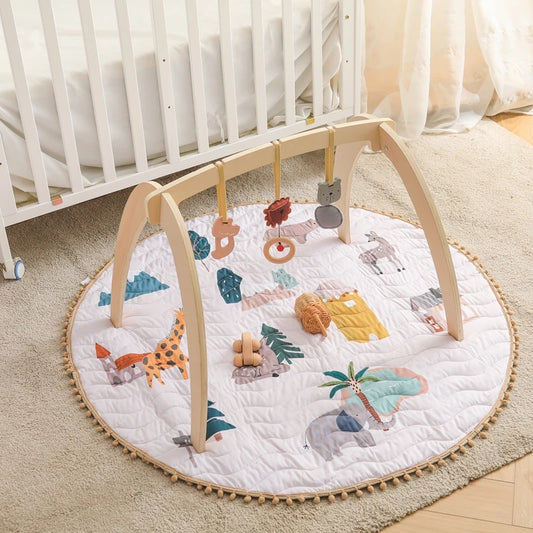 Baby Montessori Wooden Gym