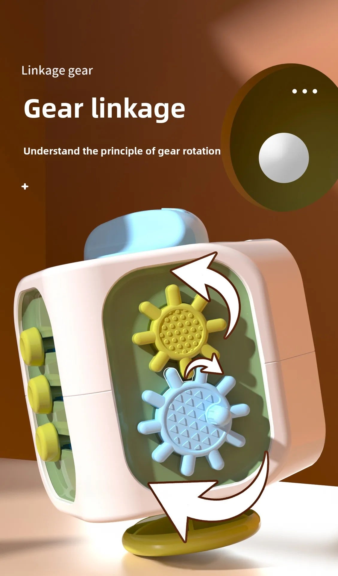 Baby Practice Skills Drawer Cube 6 in 1 Montessori Educational Toys Sensory Busy Board Fidget Educational Toys for Girl Boy