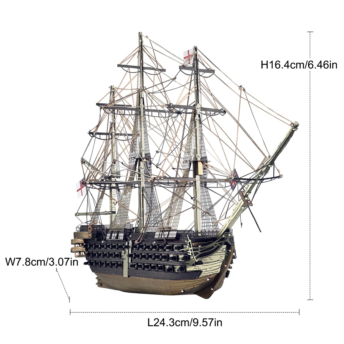 Piececool HMS Victory 3D Metal Puzzle