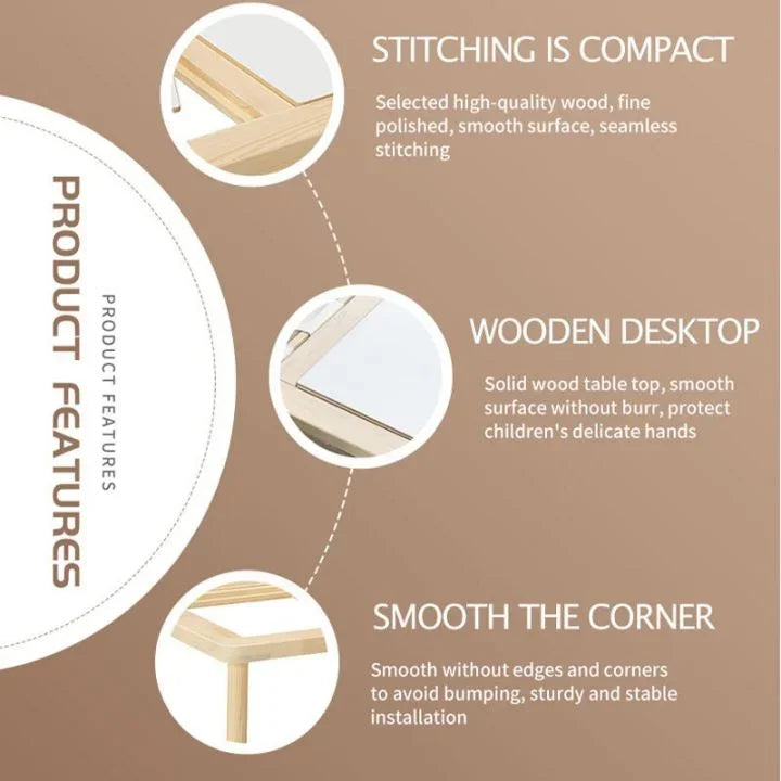 Children’s Sensory Learning Table & Storage Set