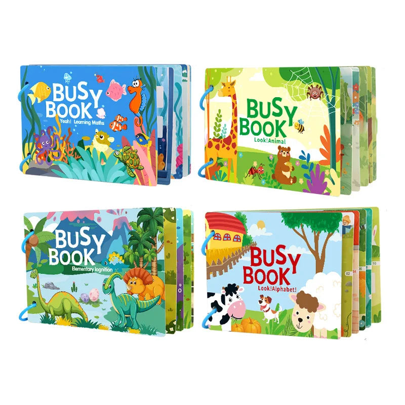 Montessori Quiet & Activity Book Collection