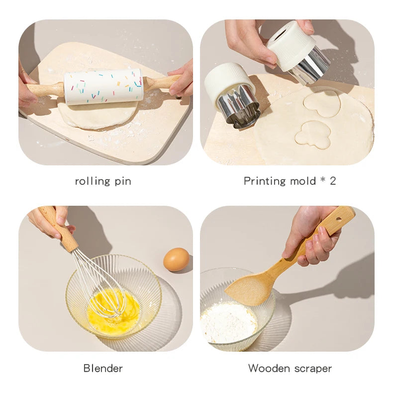 Montessori Kitchen Tools Real Cooking Set