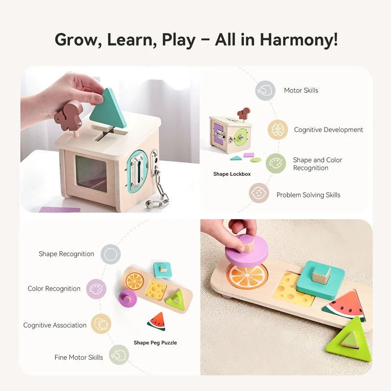 Montessori Fine Motor Skills Toy Set