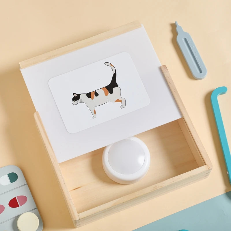 Wooden Kids Doctor Play Set