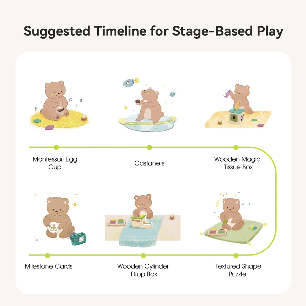 Montessori Wooden Toys Set