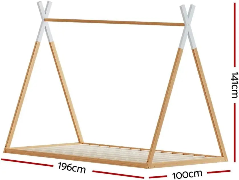 Platform Wooden Montessori Beds Base with Plywood Slat