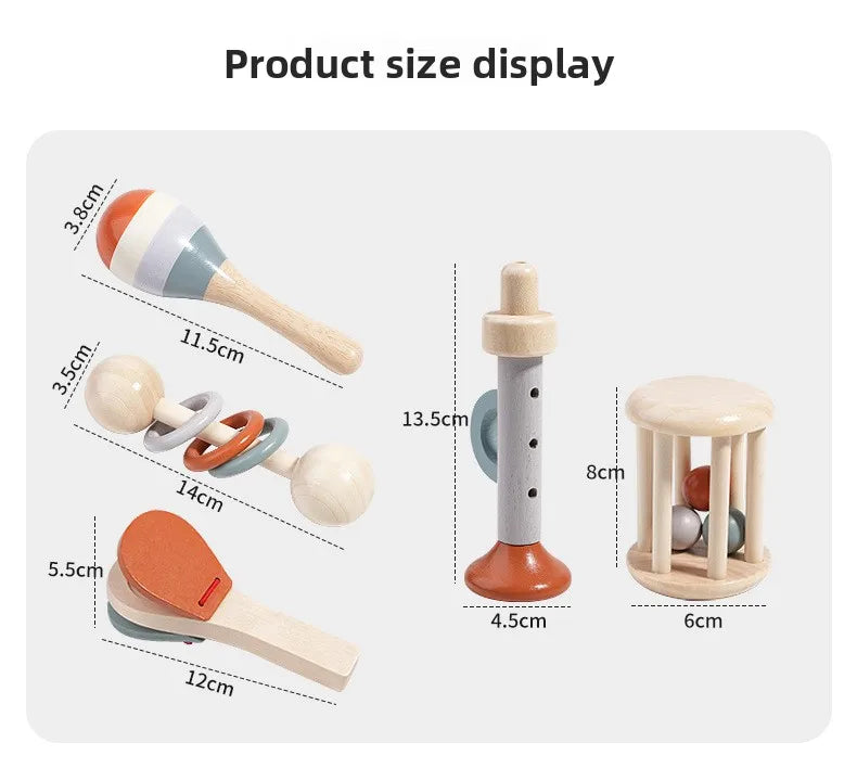 5-Piece Baby Musical Instruments Set