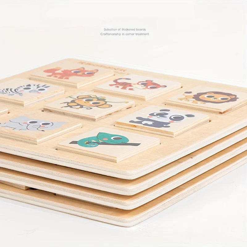 Wooden Logical Thinking Matching Puzzle