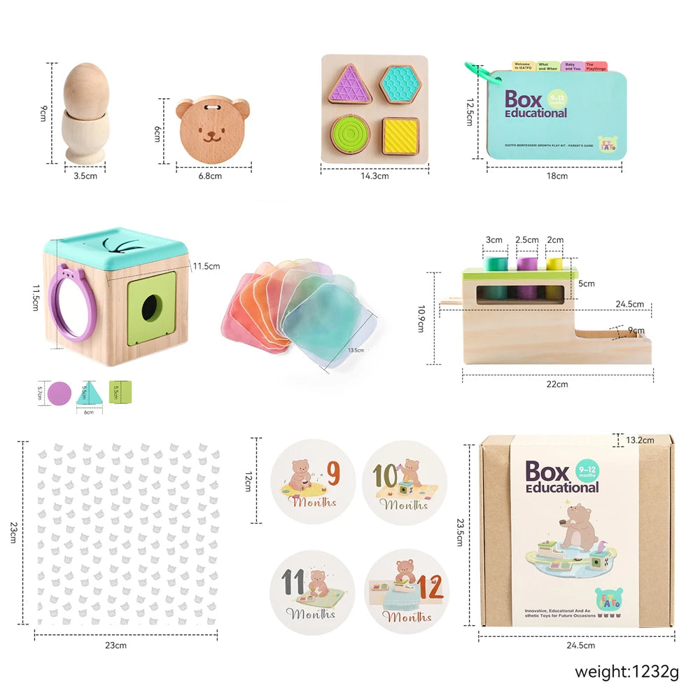 Montessori Wooden Toys Set