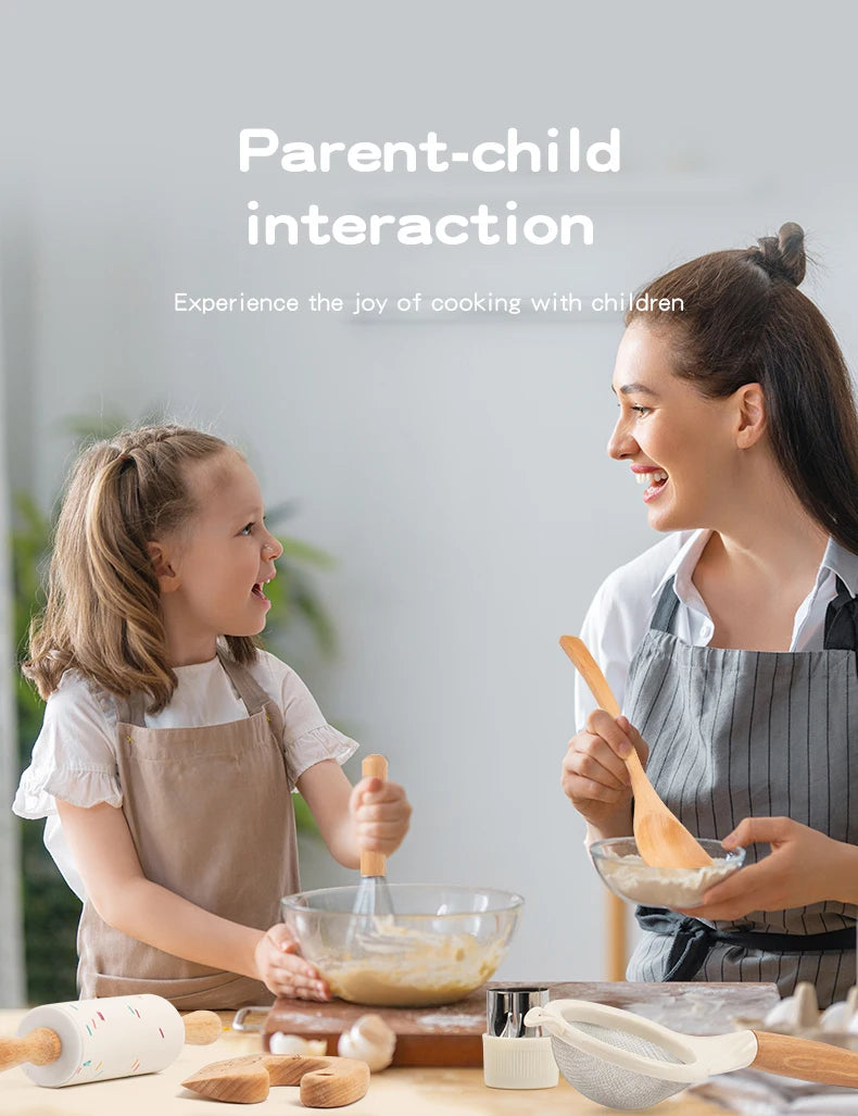 Montessori Kitchen Tools Real Cooking Set