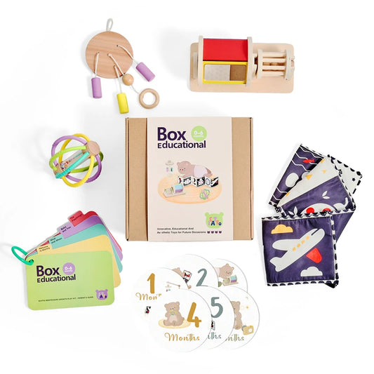 Montessori Baby Toy Set – Sensory Discovery Gift Set