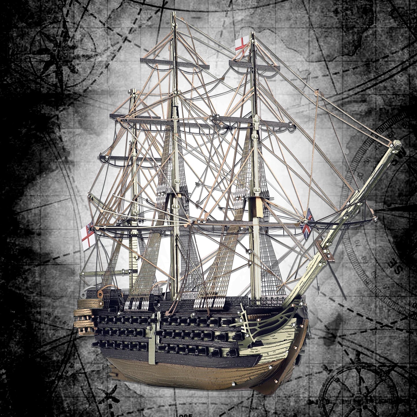 Piececool HMS Victory 3D Metal Puzzle
