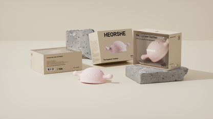 HEORSHE Explorer Teether — Textured Gum Relief for Babies