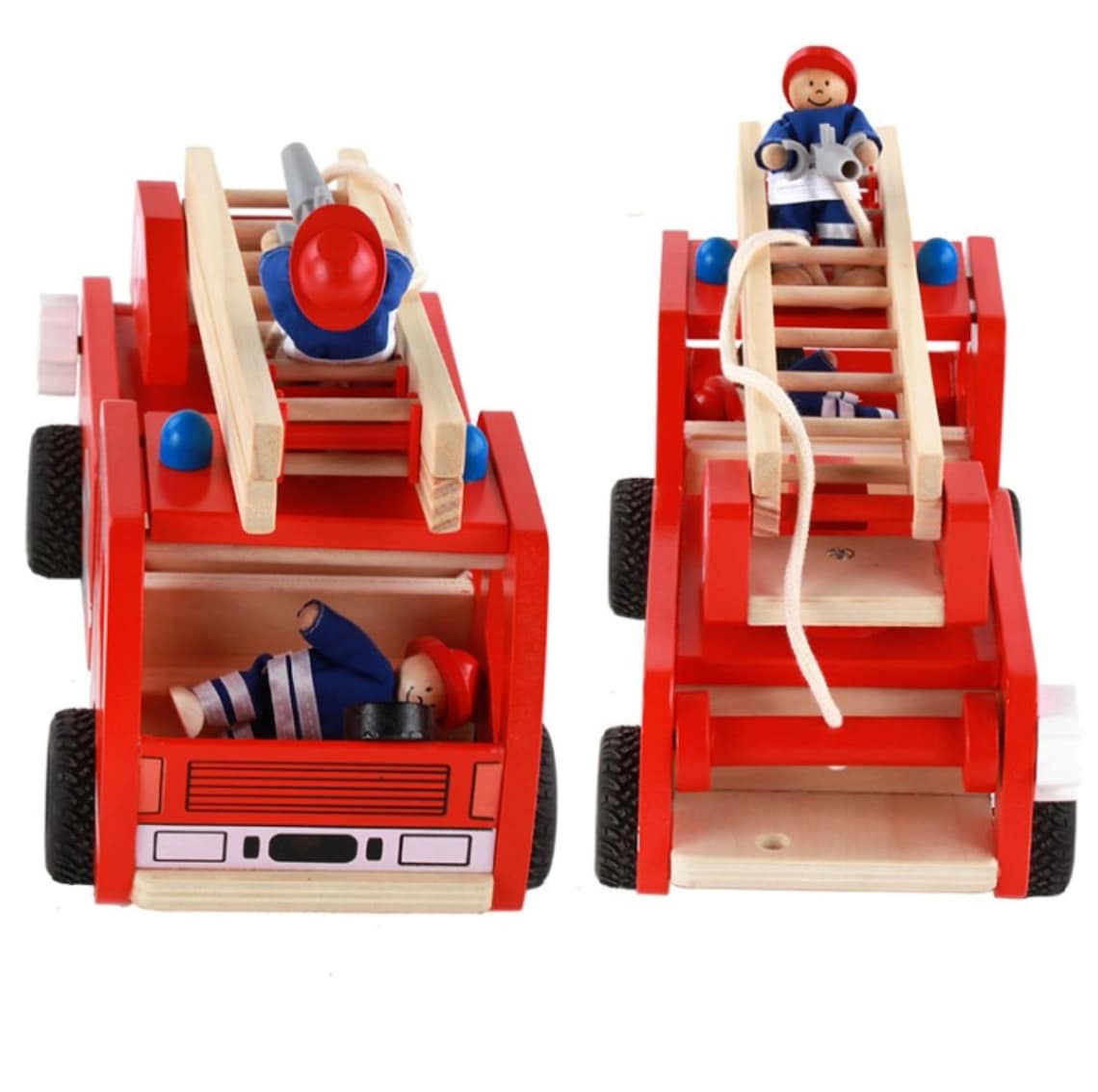 Wooden Fire Truck