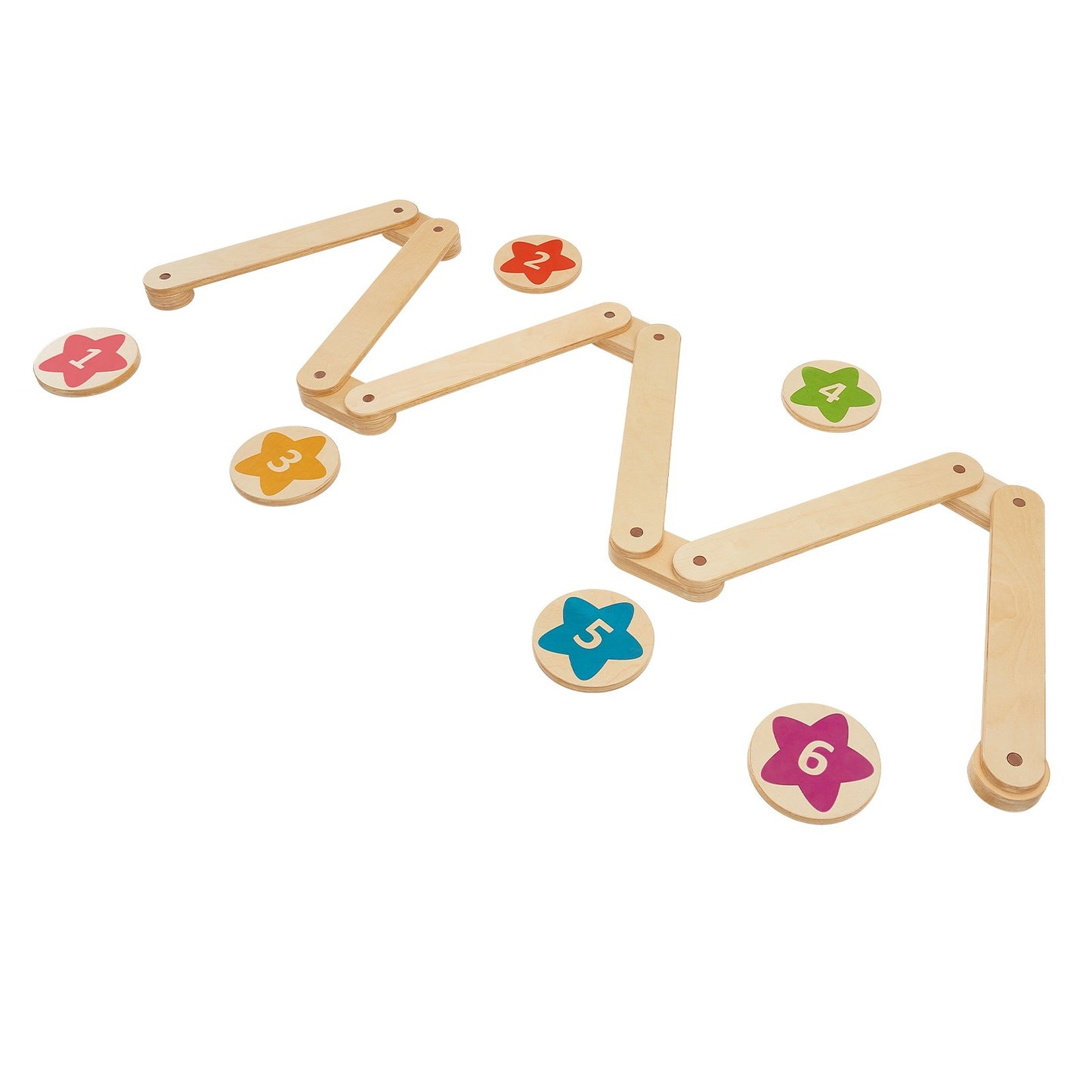 VEVOR Kids Balance Beam Stepping Stones Gymnastics Set