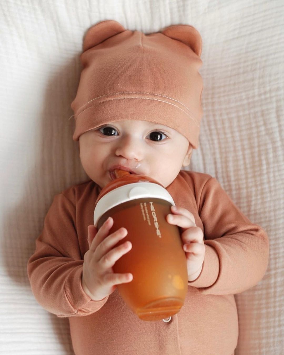 HEORSHE Ultra-Wide Neck Baby Bottle — Anti-Colic & Breast-Like Feeding