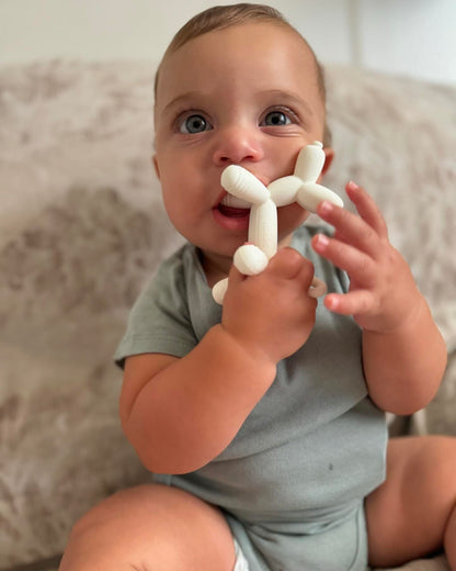 HEORSHE Puppy Teether — Gentle Gum Relief for Babies (3+ months)